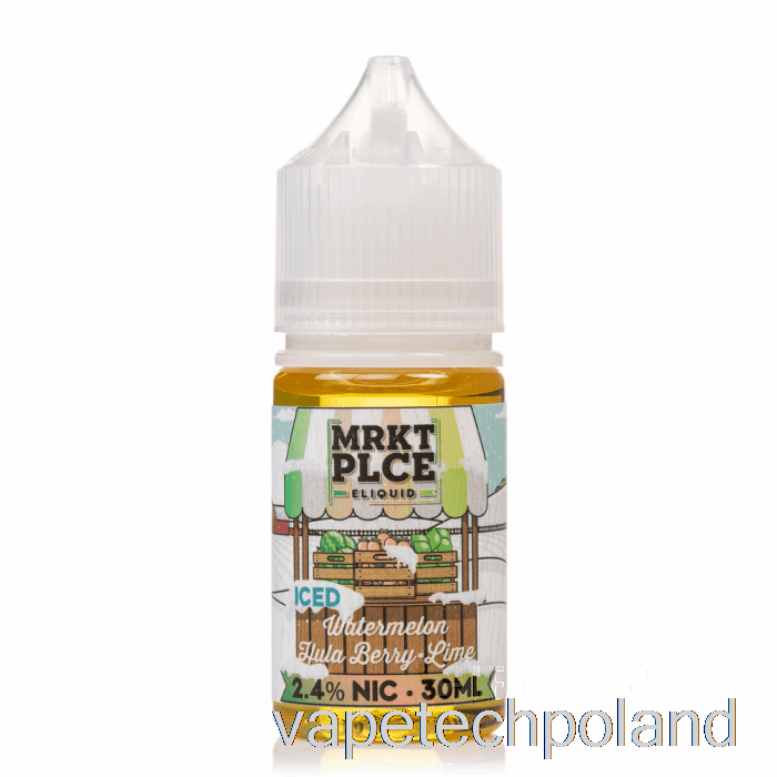 Vape Pen Lód Arbuz Hula Berry Lime - Mrkt Salts - 30ml 24mg